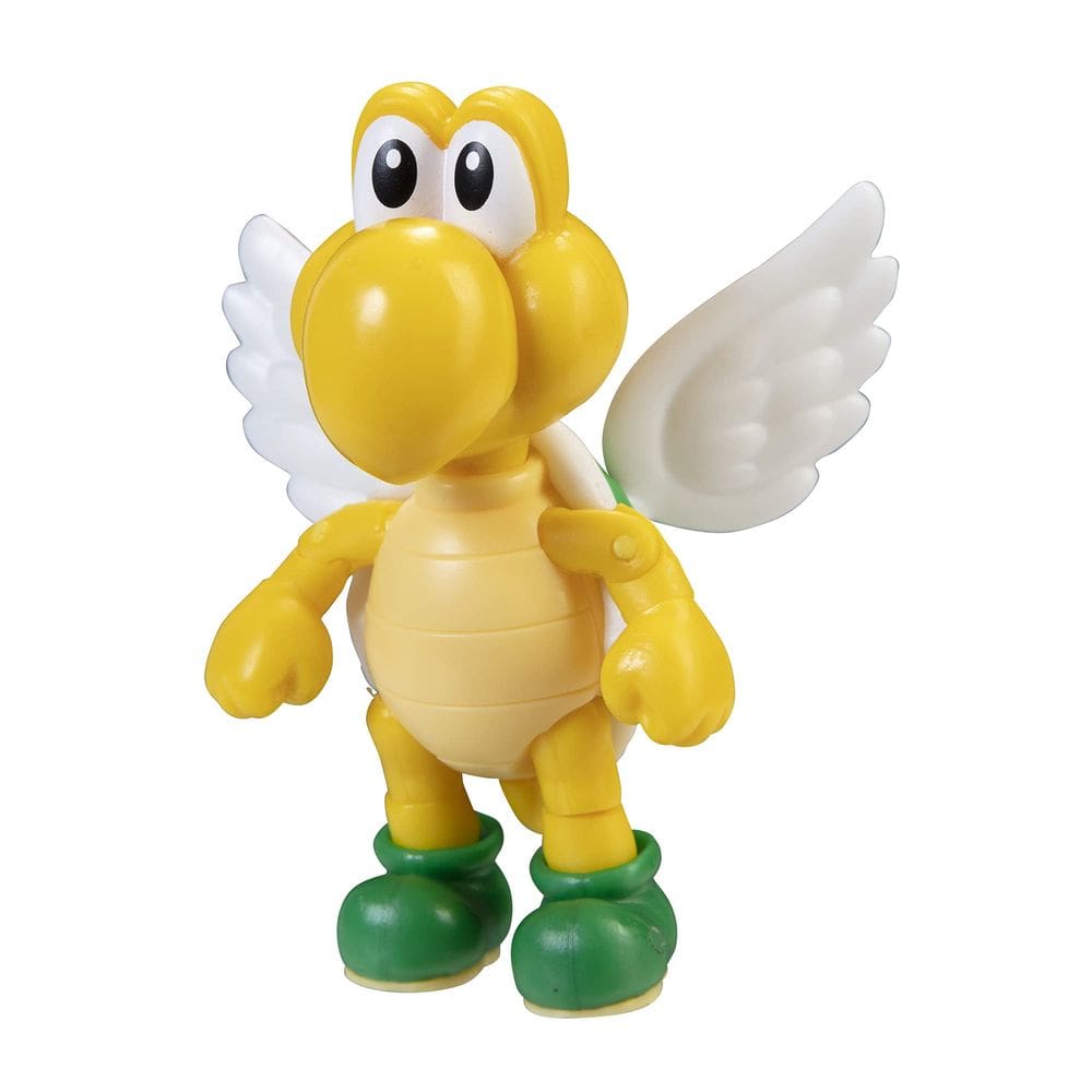 Boneco de ação Super Mario Koopa Troopa com asas 10cm verde