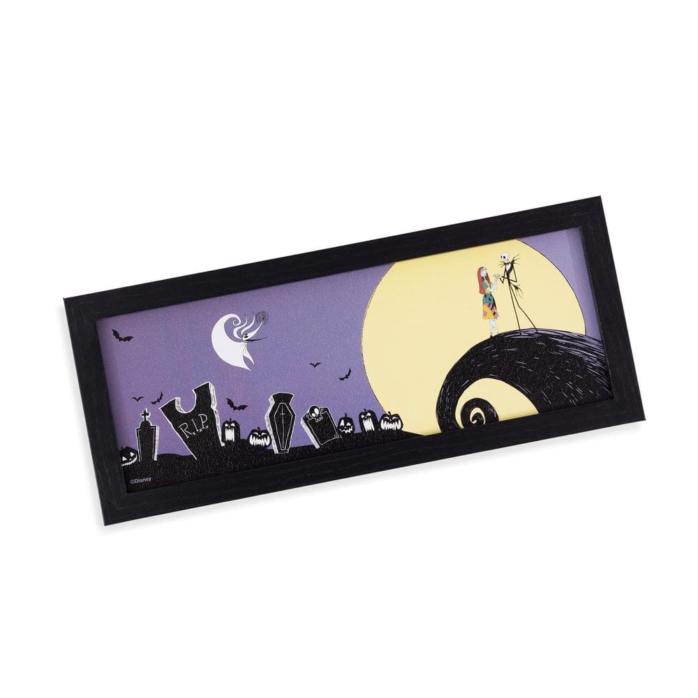 Arte de parede Silver Buffalo The Nightmare Before Christmas 30x12cm
