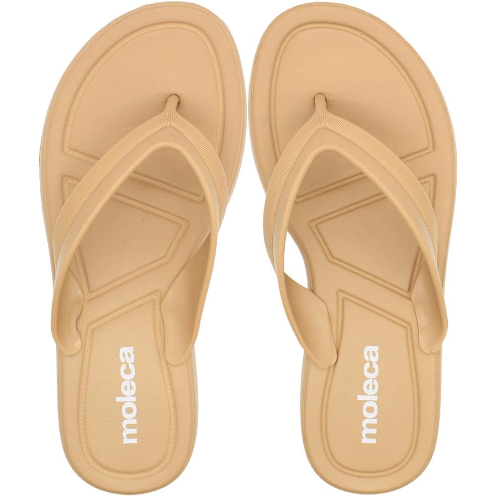 Chinelo De Dedo Moleca Tira Texturizada Leve Feminino