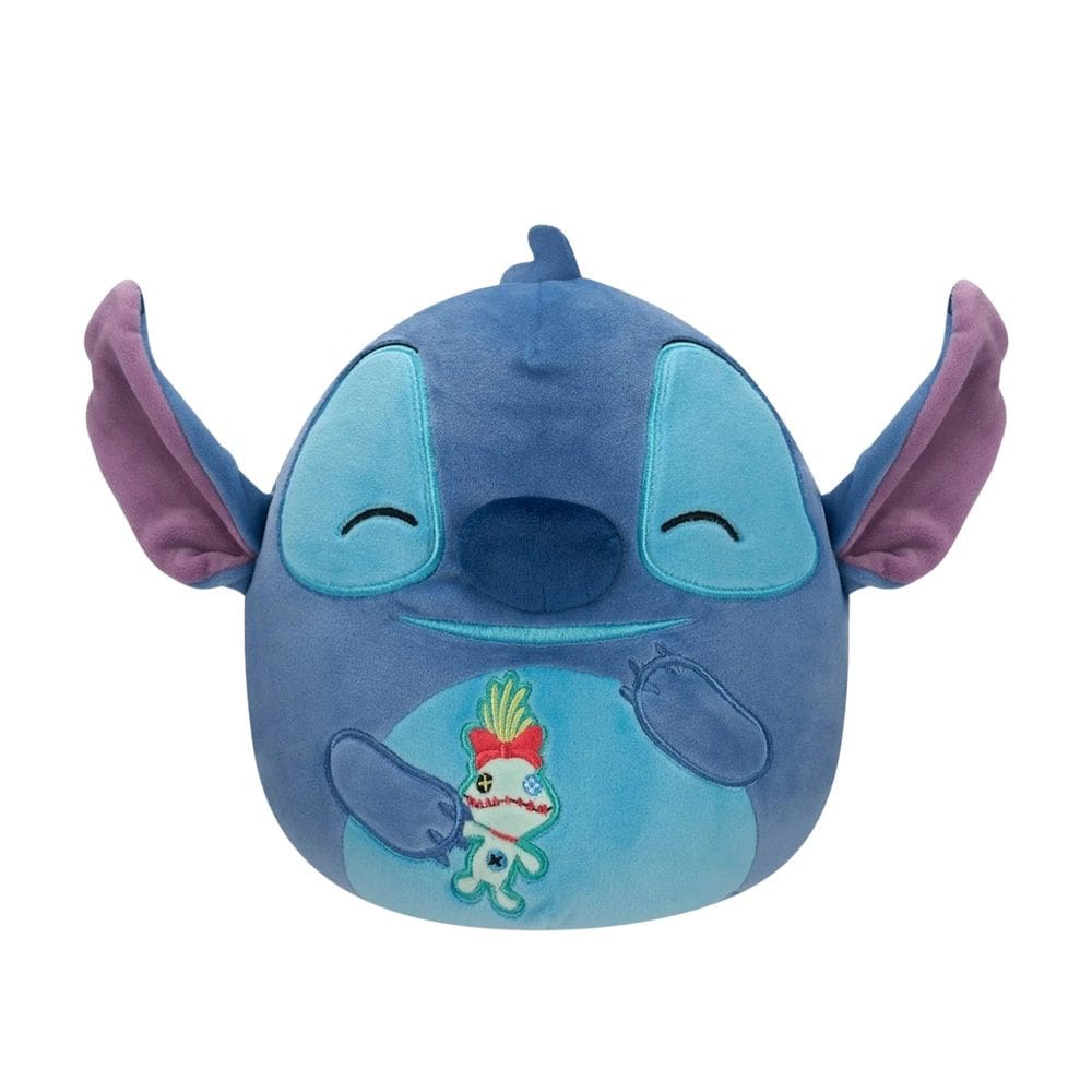 Brinquedo de pelúcia Squishmallows Disney Stitch com Scrump 20cm