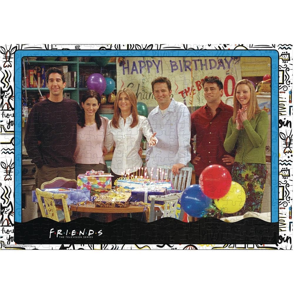 Quebra-cabeça Top Trumps Friends Birthday 1000 peças