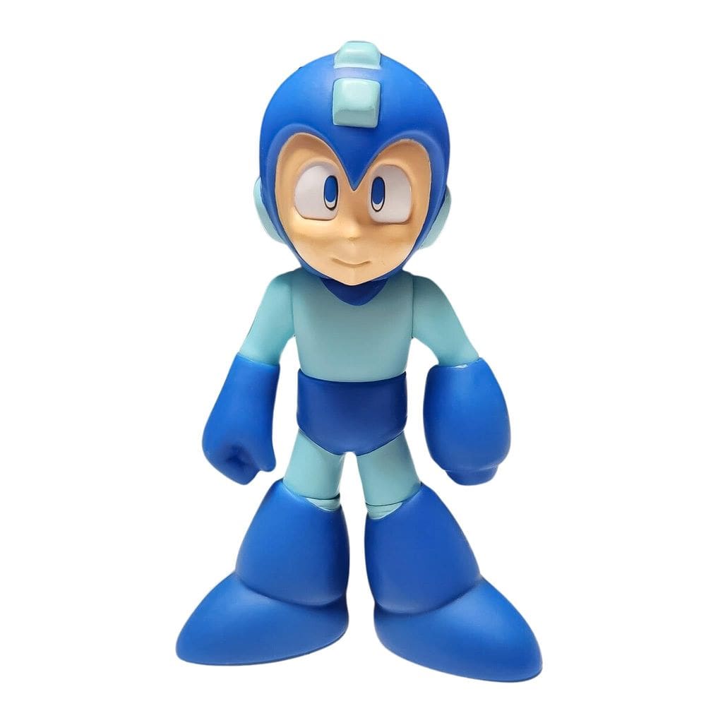 Boneco de ação Jazware Mega Man, estilo retrô, colecionador de 15 cm