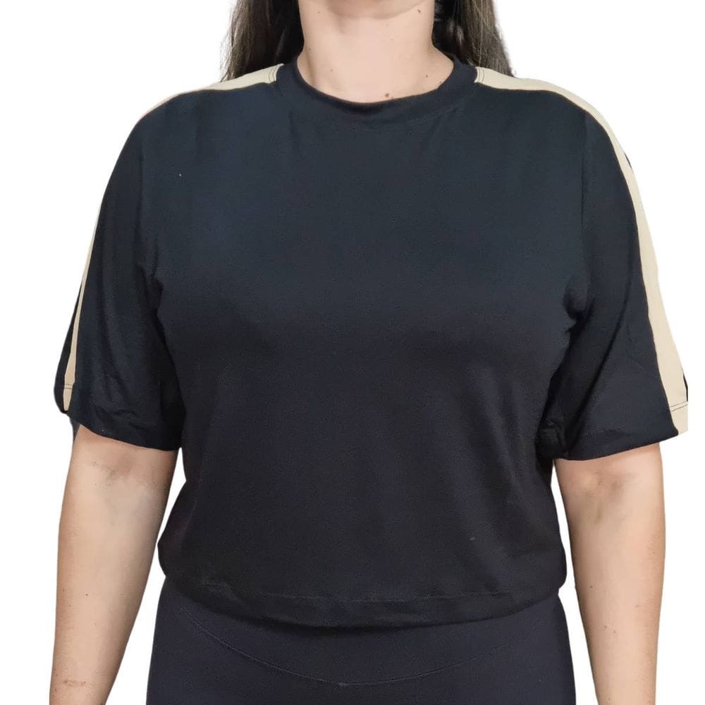Blusa Feminina Cropped Marcia Piovan Plus Size