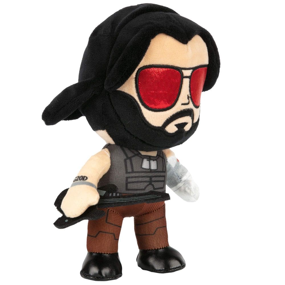 Brinquedo de pelúcia JINX Cyberpunk 2077 M8Z Johnny Silverhand