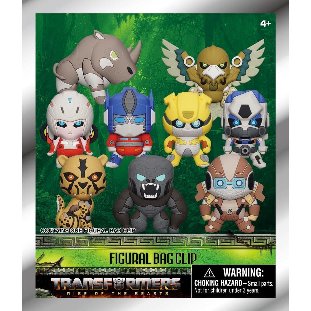 Clip de bolsa Hasbro Transformers Rise of the Beasts 3D Foam