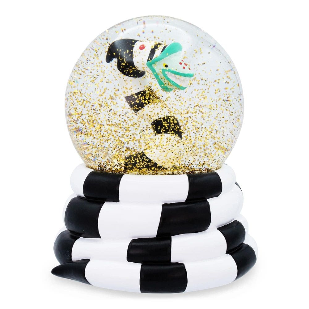 Snow Globe Beetlejuice Sandworm 10 cm, colecionável