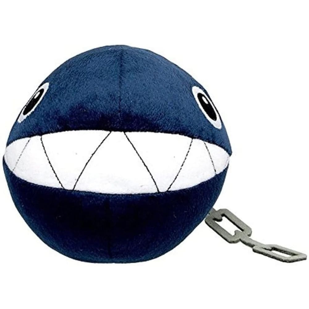 Brinquedo de pelúcia Nintendo Super Mario Bros Chain Chomp de 6 polegadas