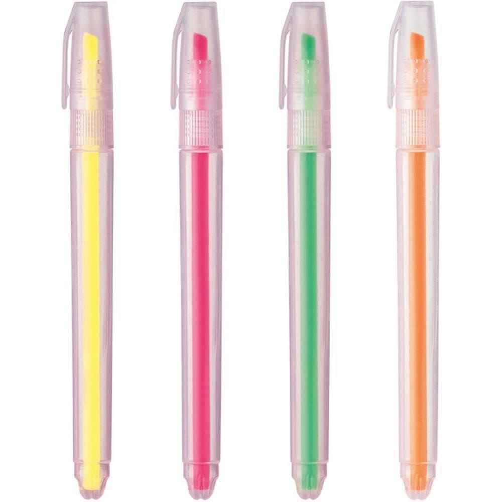 Caneta Marca Texto Bazze 4 cores Polybag - Summit