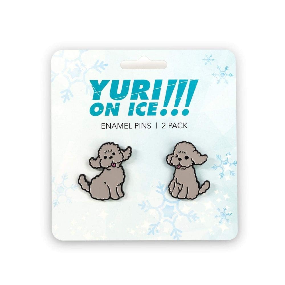 Pin de colecionador Just Funky Yuri on Ice Yuri Poodles Enamel