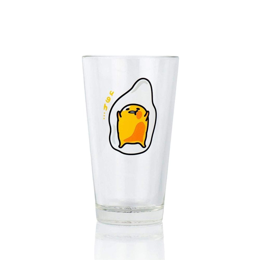Pint Glass Seven20 OFICIAL Gudetama The Lazy Egg 480 ml