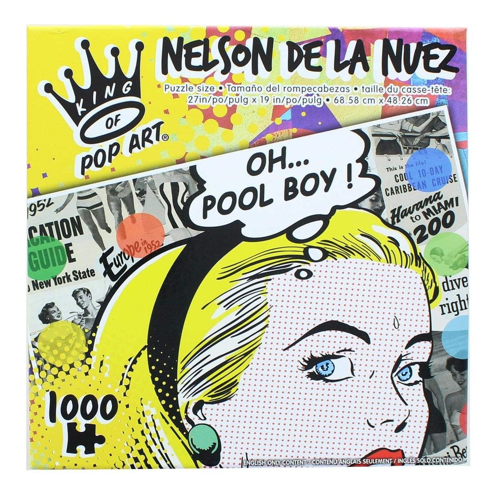 Quebra-cabeça O grupo canadense King of Pop Art 1000 peças