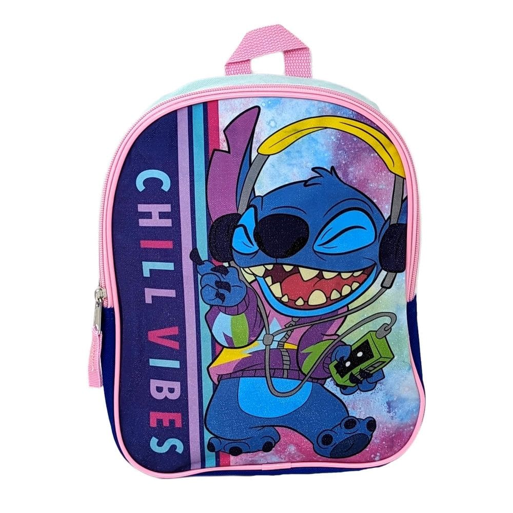 Mochila Bioworld Stitch 11 Mini chill Vibes para crianças de 3 anos ou mais