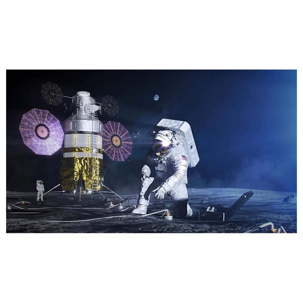 Quebra-cabeça Toynk eXemu Space Suit Moon 1000 peças