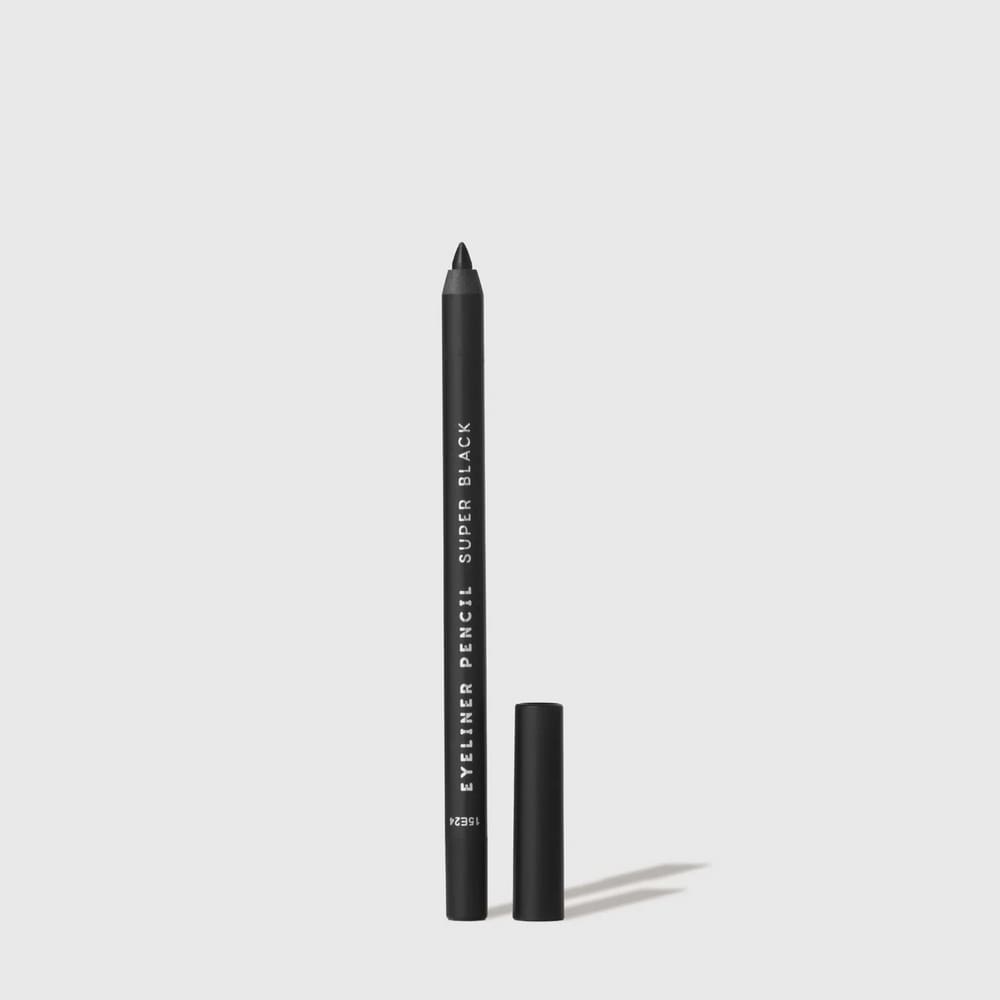 Lápis para Olhos Preto Eyeliner Super Black - Oceane