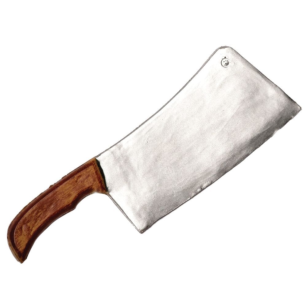 Foam Cleaver UNDERWRAPS Faux Foam Halloween Prop, acessório de fantasia