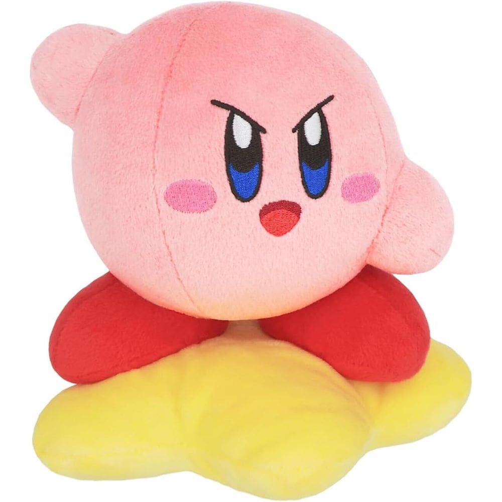 Brinquedo de pelúcia Little Buddy Kirby Warp Star Coleção All Star de 6 cm