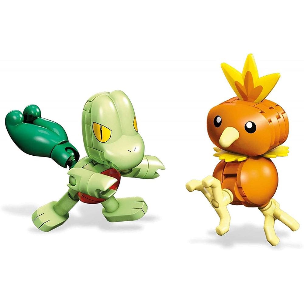 Brinquedo de construção Mega Construx Pokémon Torchic Vs. Treecko