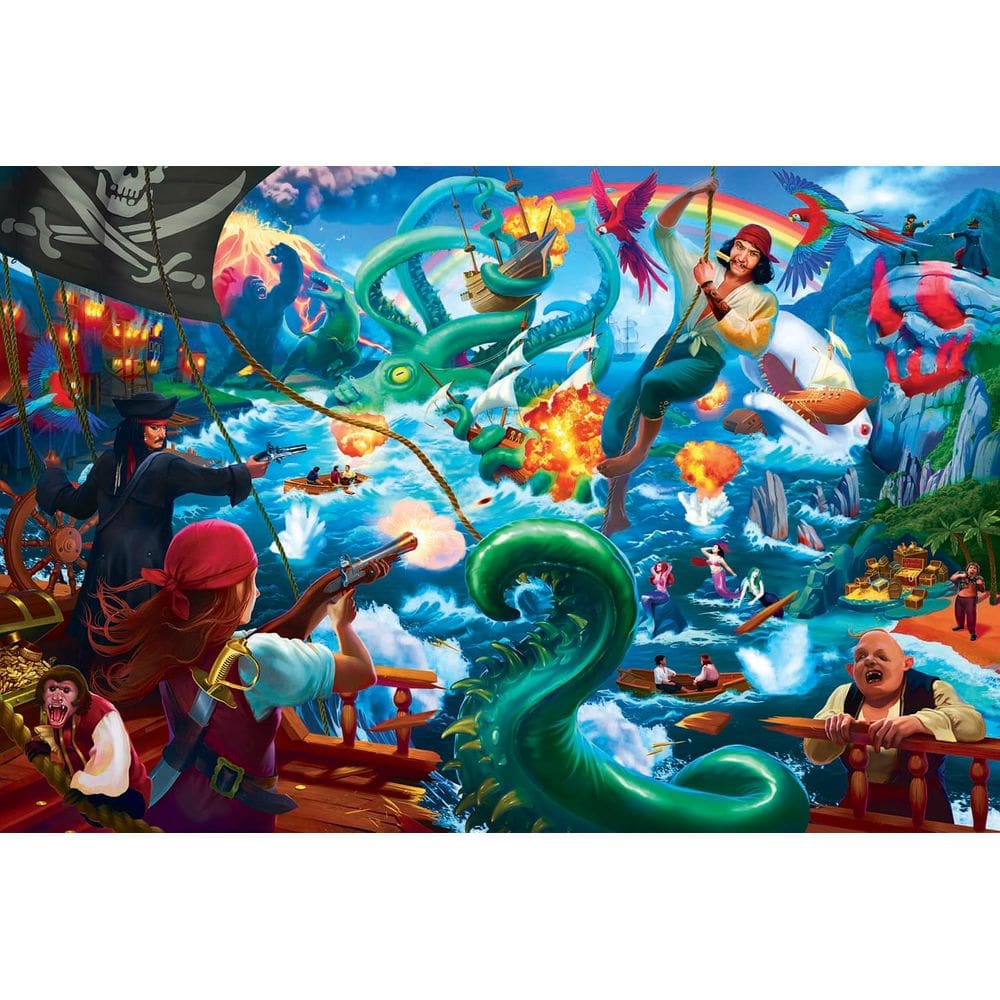 Quebra-cabeça Toynk A vida de um pirata para mim! 1000 peças