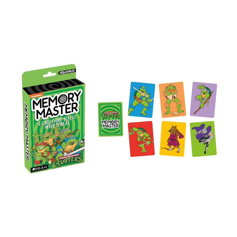 Jogo de Cartas AQUARIUS Teenage Mutant Ninja Turtles Memory Master