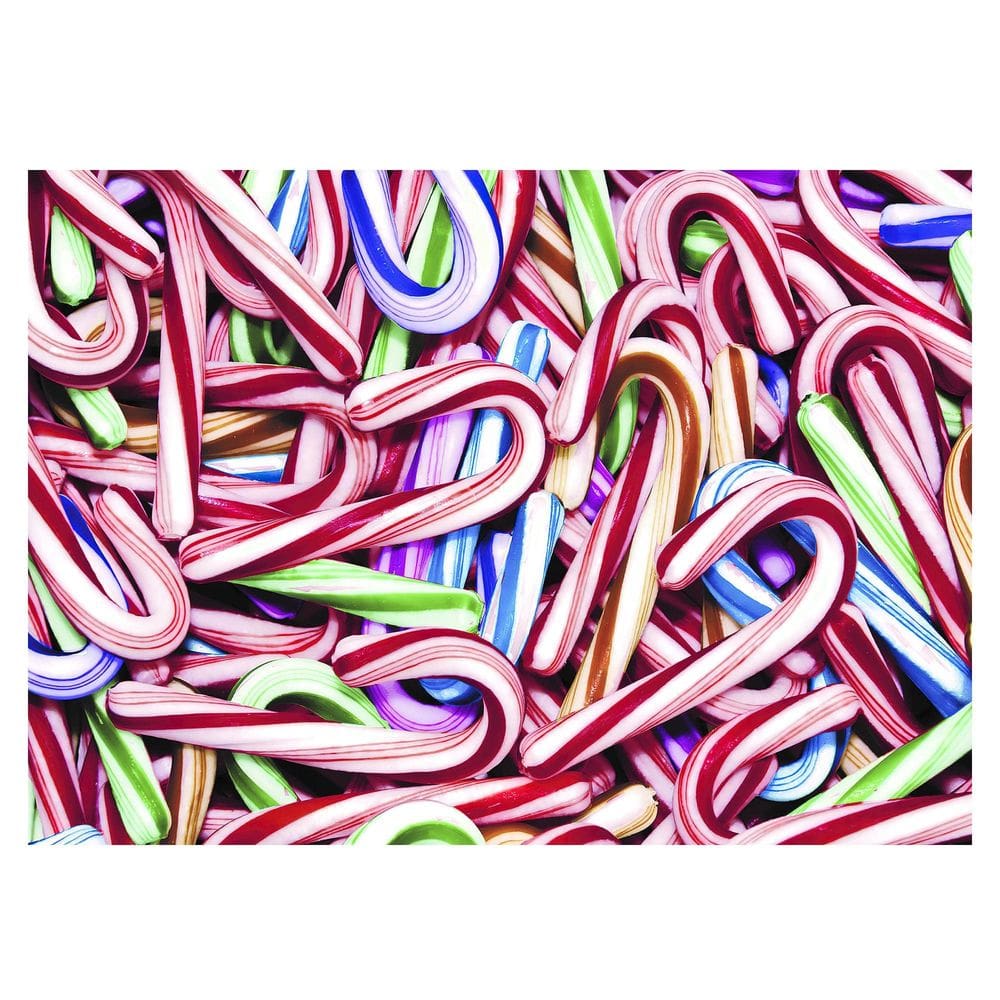 Quebra-cabeça Toynk Candy Cane Collage 1000 peças para adulto