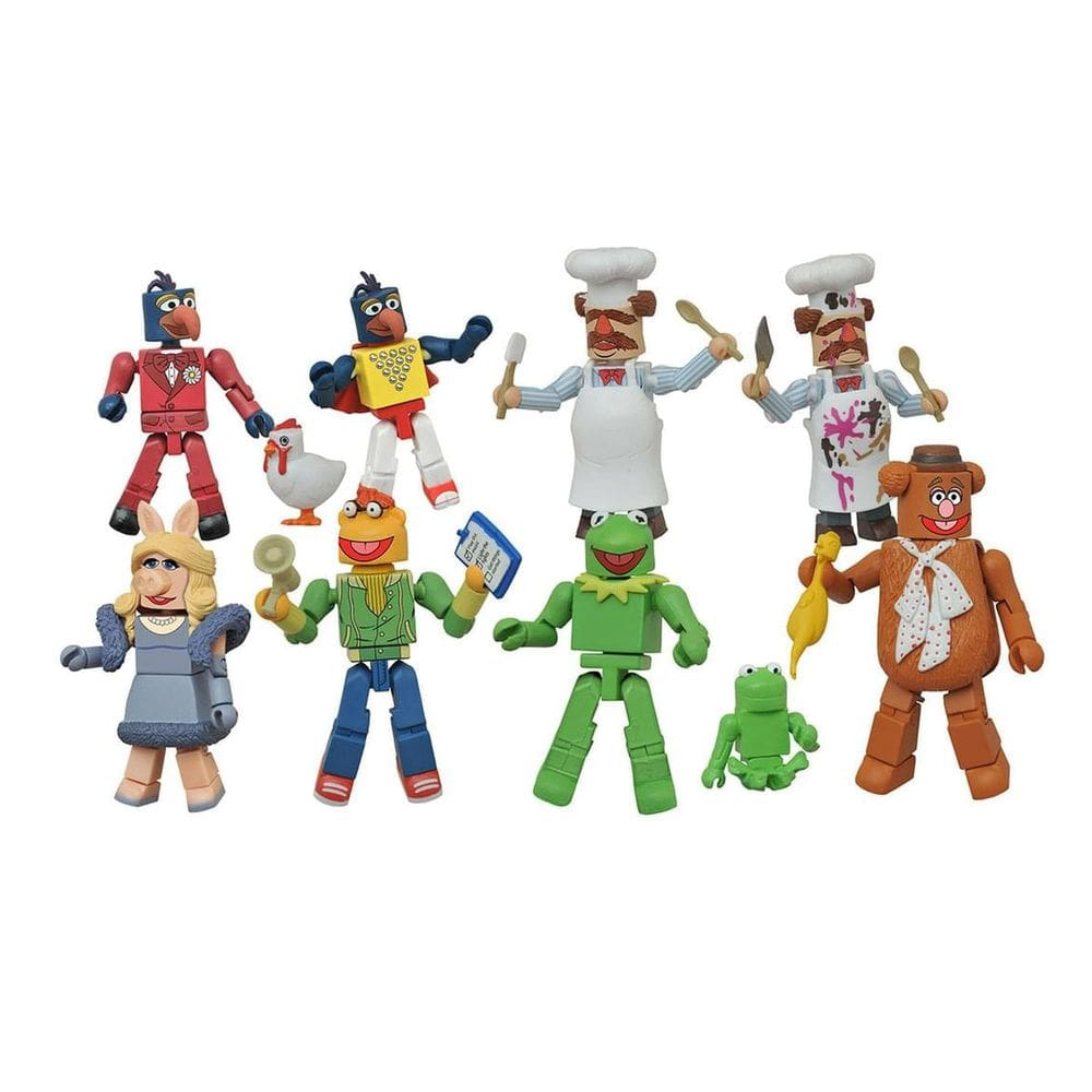 Minimiza a caixa selada de 12 dos Muppets Series 1