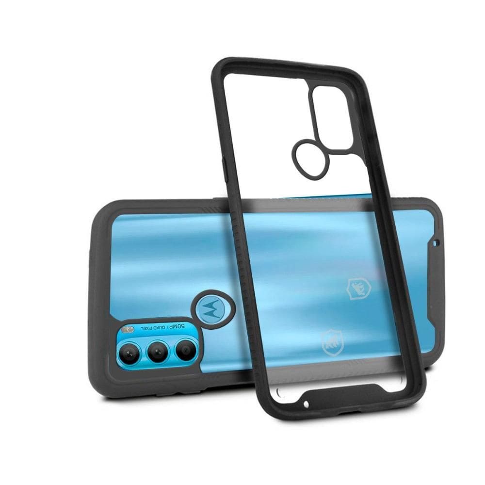 Capa case capinha para Motorola Moto G71 5G - Stronger Preta - Gshield