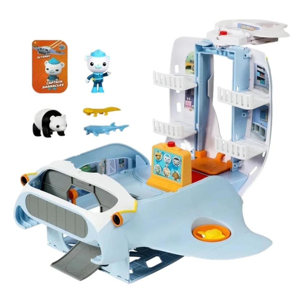 Conjunto de brinquedos OCTONAUTS Above & Beyond Octoray com 7 peças