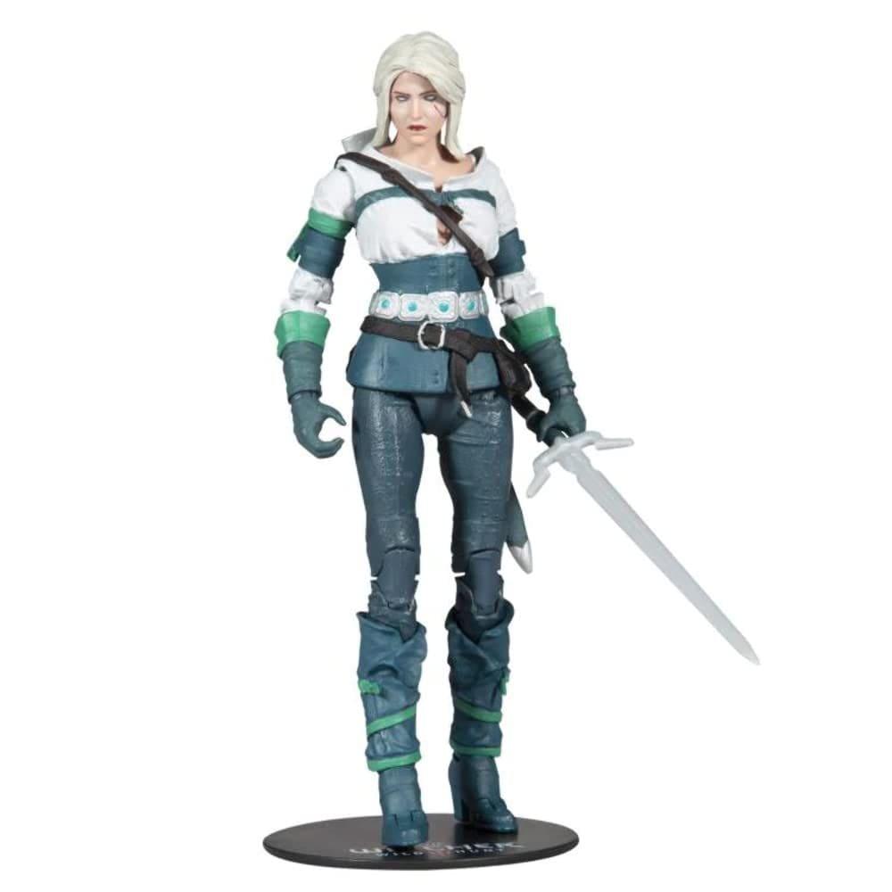 Boneco de ação McFarlane Toys The Witcher Gaming CIRI de 7 polegadas