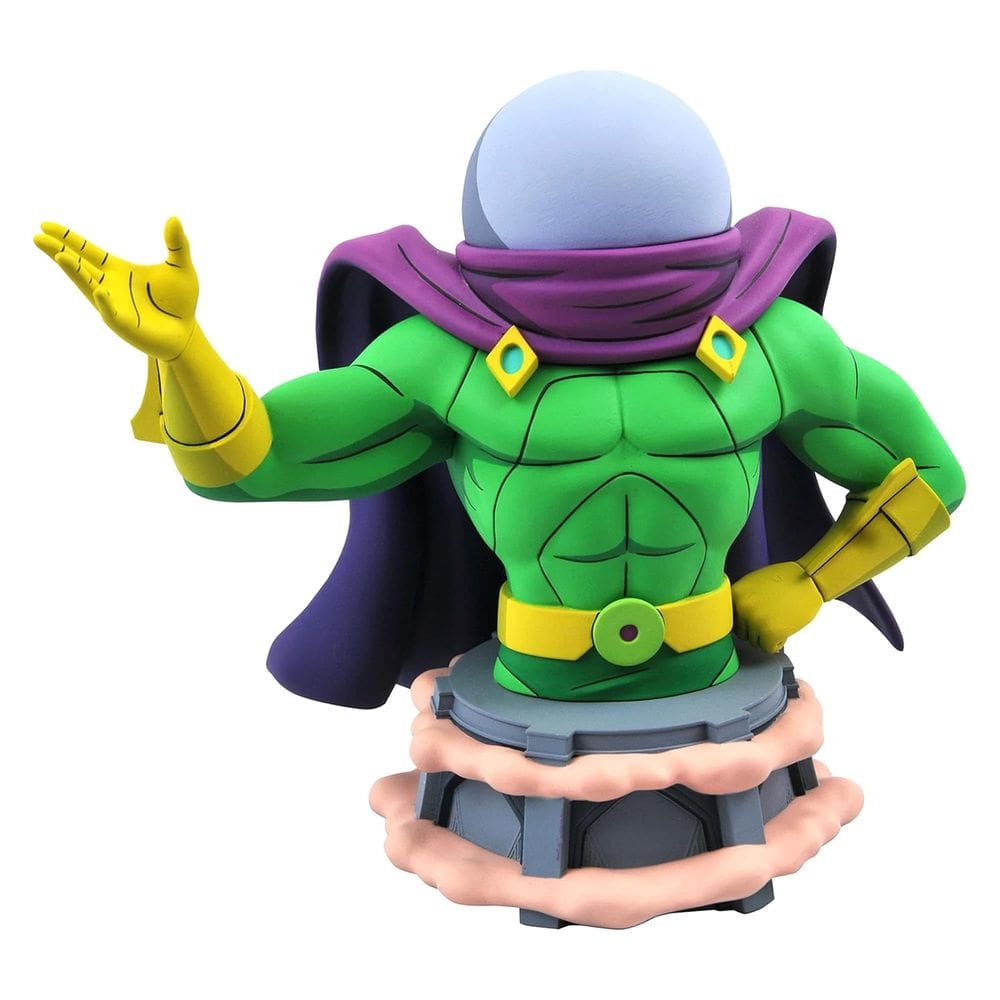 Brinquedos de resina Bust Diamond Select Marvel Animated Mysterio 1:7