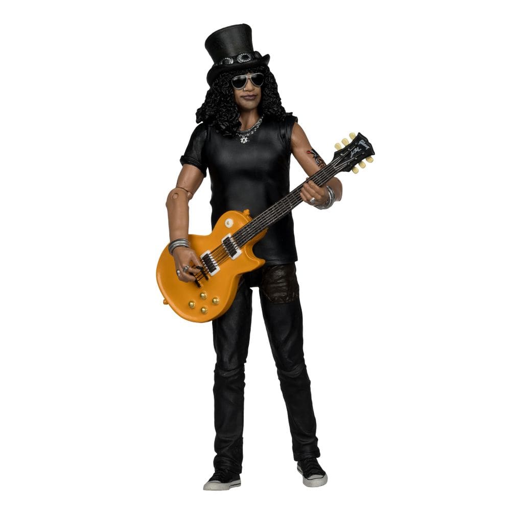 Boneco de ação McFarlane Toys Music Maniacs Rock Slash 15cm