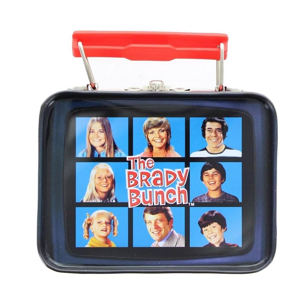 Lancheira Teeny Tin Crowded Coop Retro TV 18 Designs