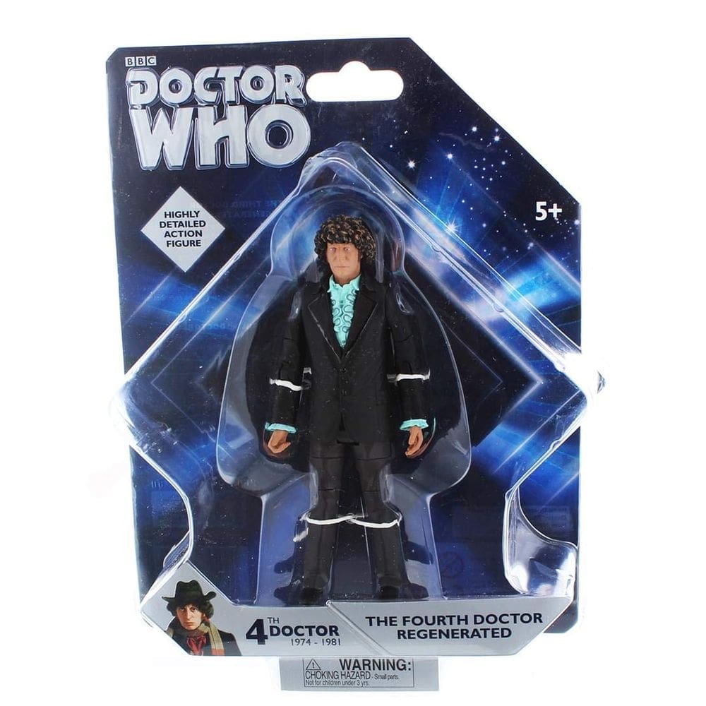 Figura de ação Underground Toys Doctor Who Fourth Doctor