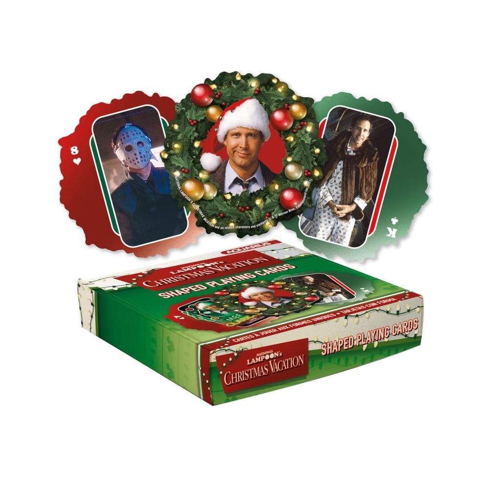 Cartões de baralho AQUARIUS Christmas Vacation Shaped