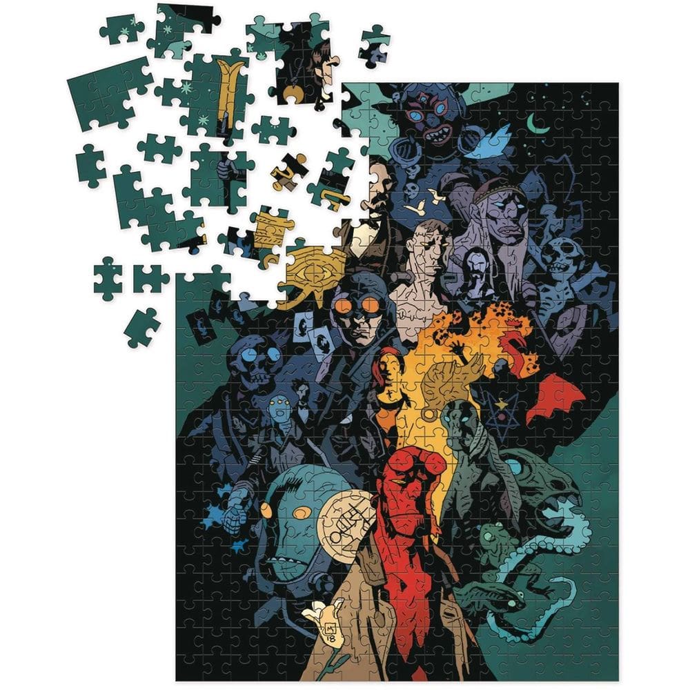 Quebra-cabeça Dark Horse Deluxe Hellboy 1000 peças