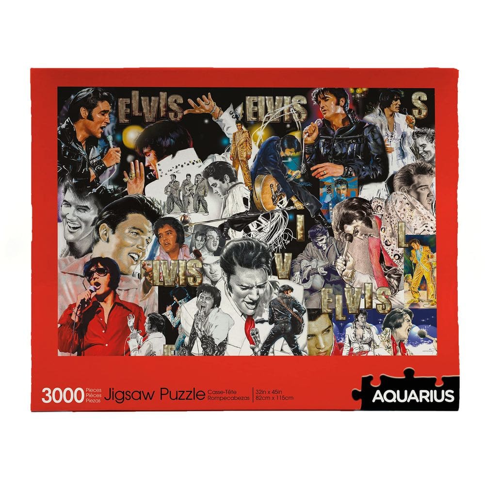 Quebra-cabeça Aquarius Elvis 3000 peças oficialmente licenciadas