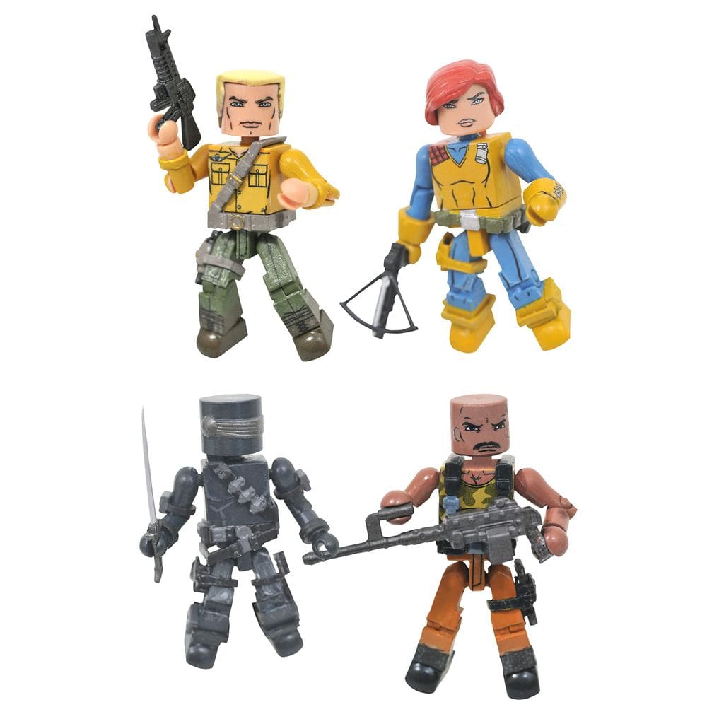 Boneco de ação Diamond Select Toys G.I. Joe Minimates