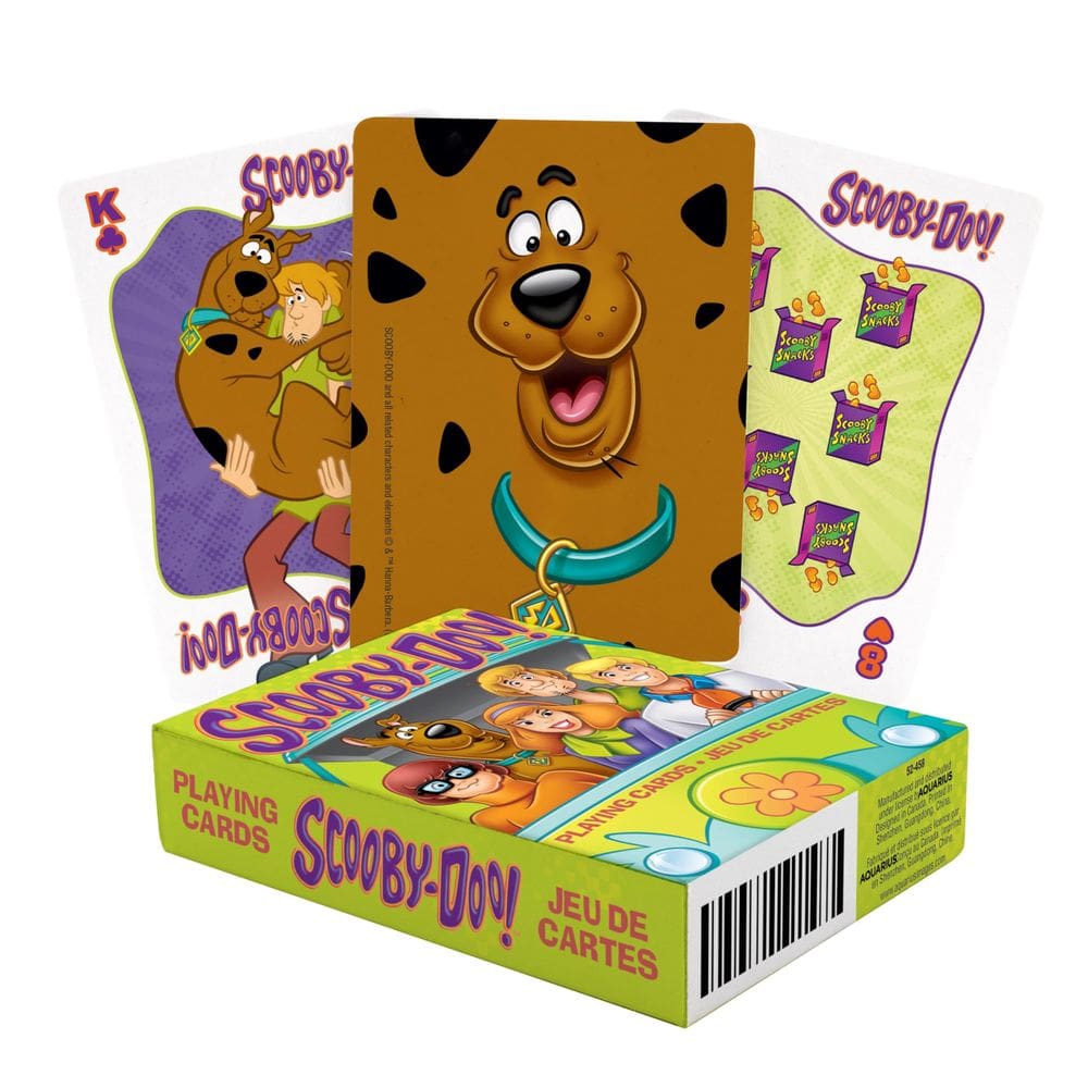 Baralho de cartas AQUARIUS, baralho temático Scooby Doo, presente colecionável