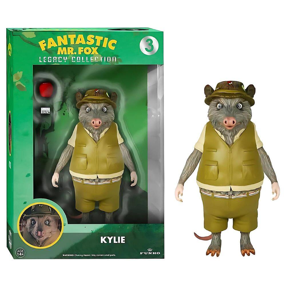 Boneco de ação Funko Legacy Fantastic Mr. Fox Kylie