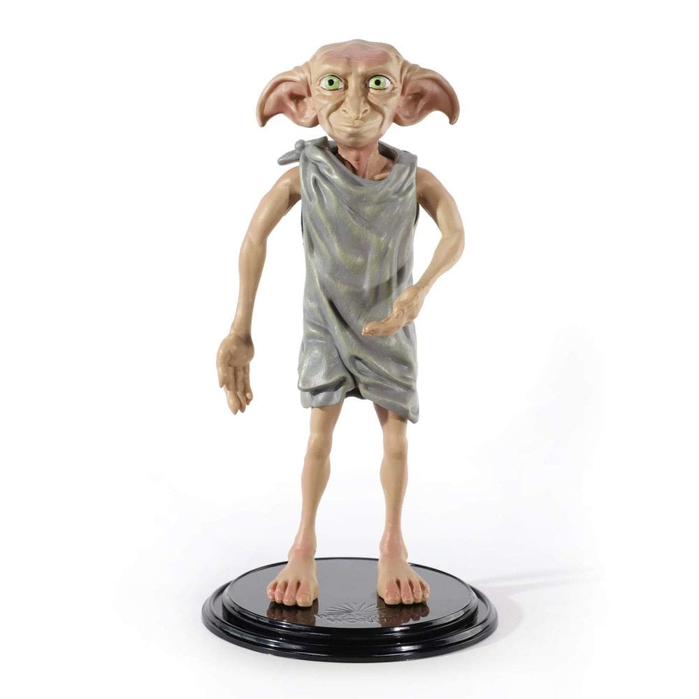 Boneco de ação Bendy Figs Harry Potter Dobby 18cm