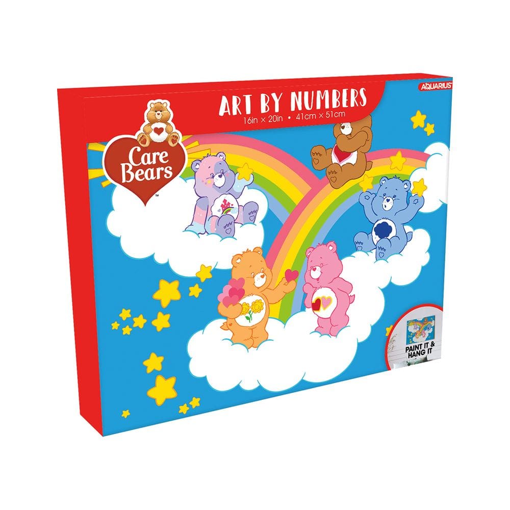 Kit de pintura por números AQUARIUS Care Bears Cloud Art 40x50cm