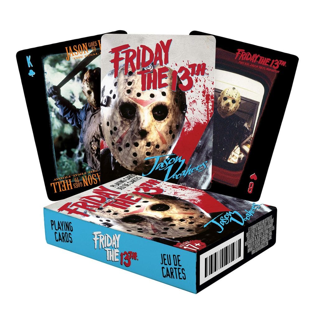 Baralho temático de cartas AQUARIUS Friday the 13th