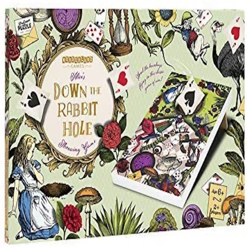 Corn Hole Game Professor PUZZLE Down The Rabbit Hole