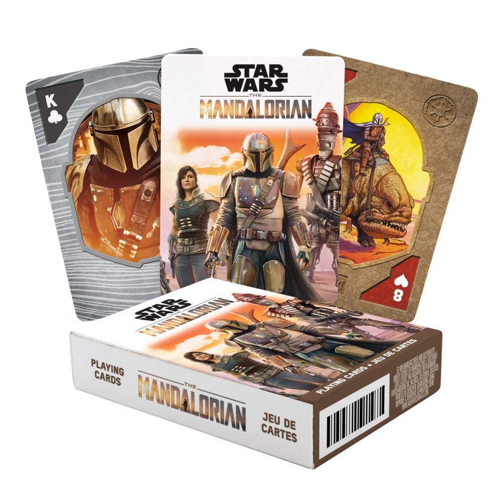 Cartas de baralho AQUARIUS Star Wars The Mandalorian Deck