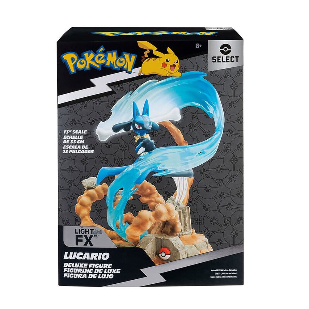 Pokemon - Boneco De Luxo Do Lucario De 33Cm