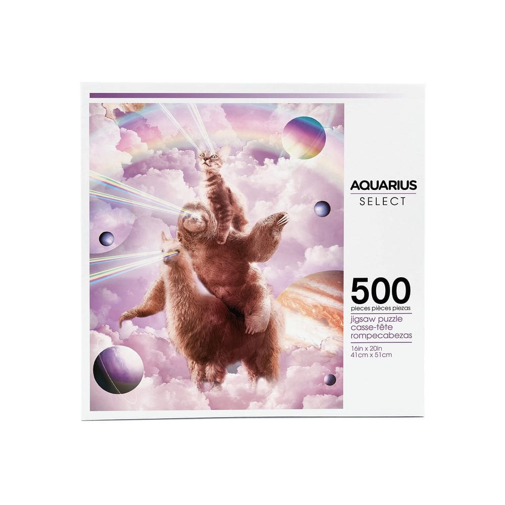 Quebra-cabeça Aquarius Random Galaxy Laser Eyes 500 peças