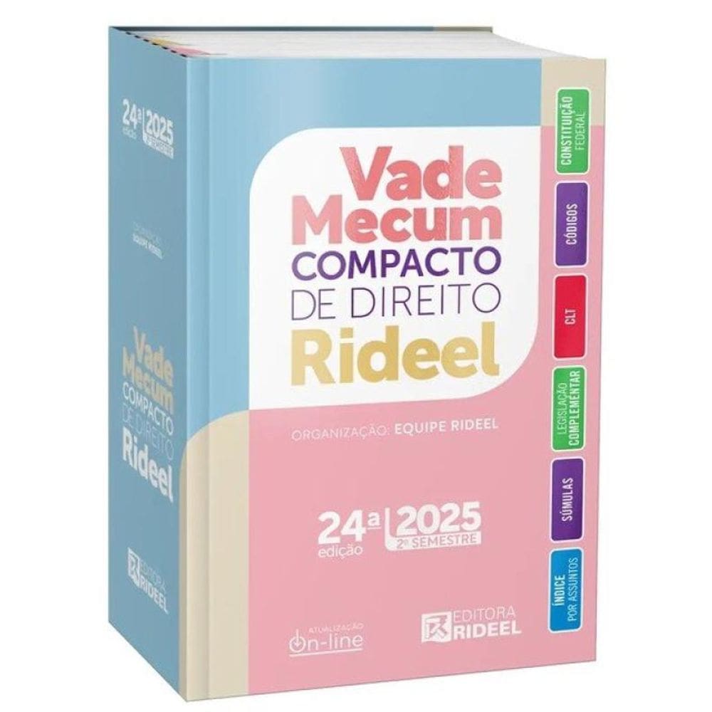 Vade Mecum Compacto De Direito Rideel - 2025