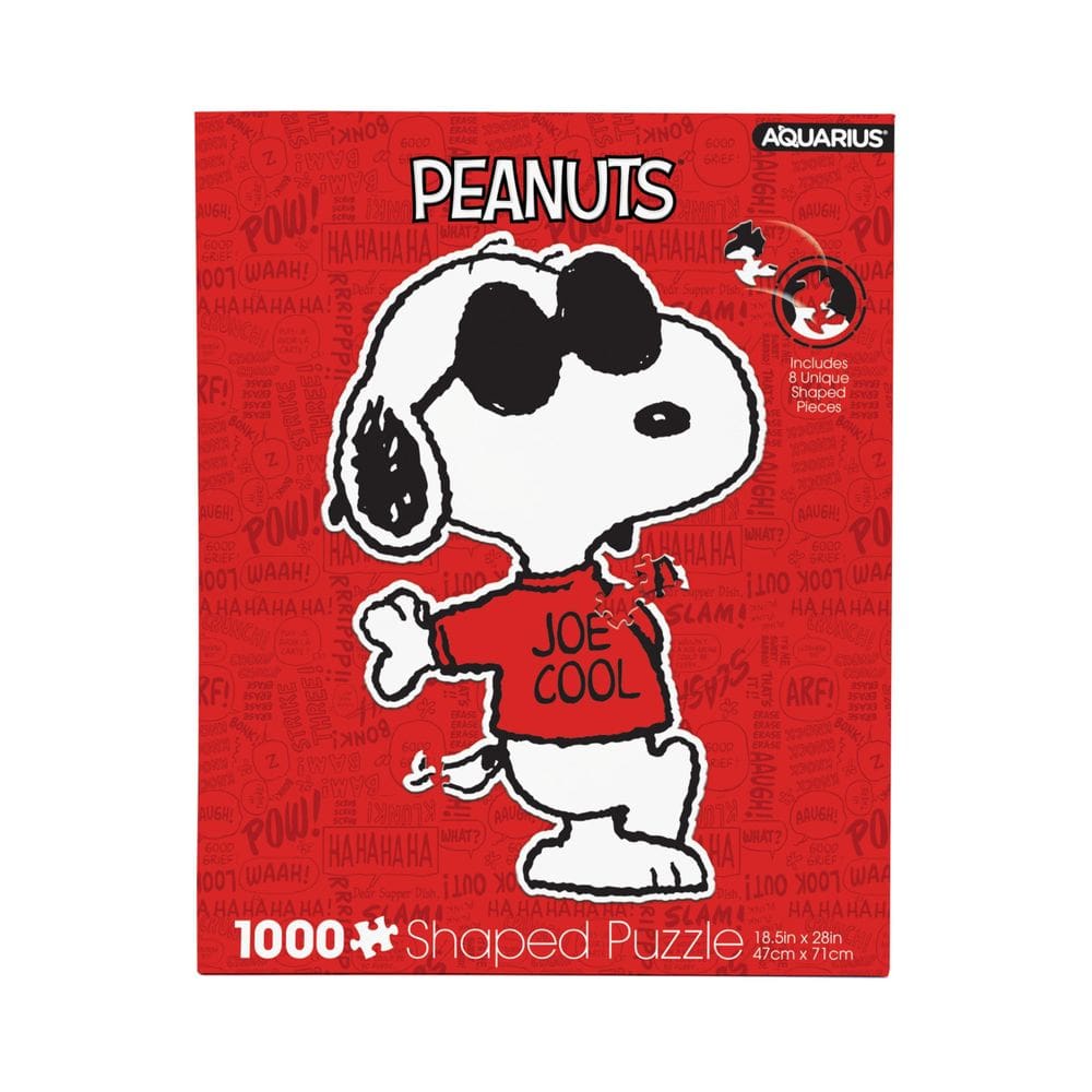 Quebra-cabeça AQUARIUS Peanuts Joe Cool em forma de 1000 peças