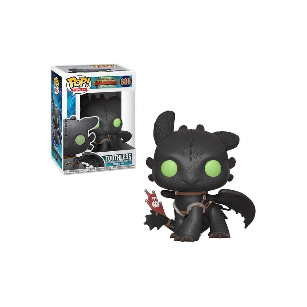 Figura Funko Pop! Filmes Como treinar seu dragão 3 Toothless