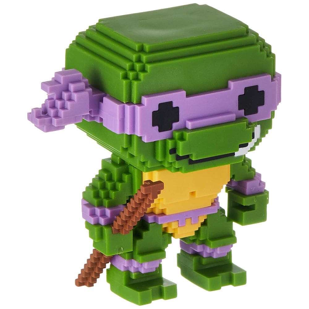 Boneco colecionável Funko 8-Bit Pop! Tartarugas Ninja Teenage Mutant - Donatello