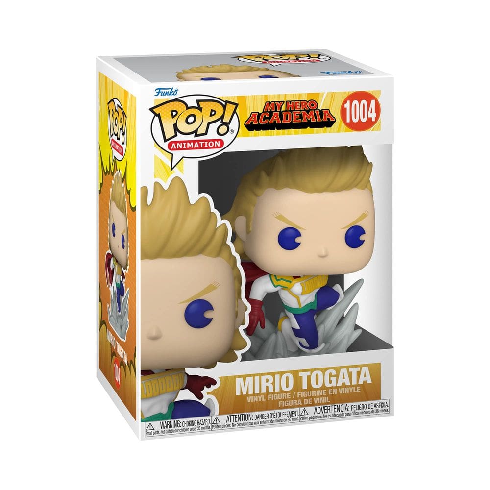 Animação Funko POP My Hero Acadamia Mirio em traje de herói